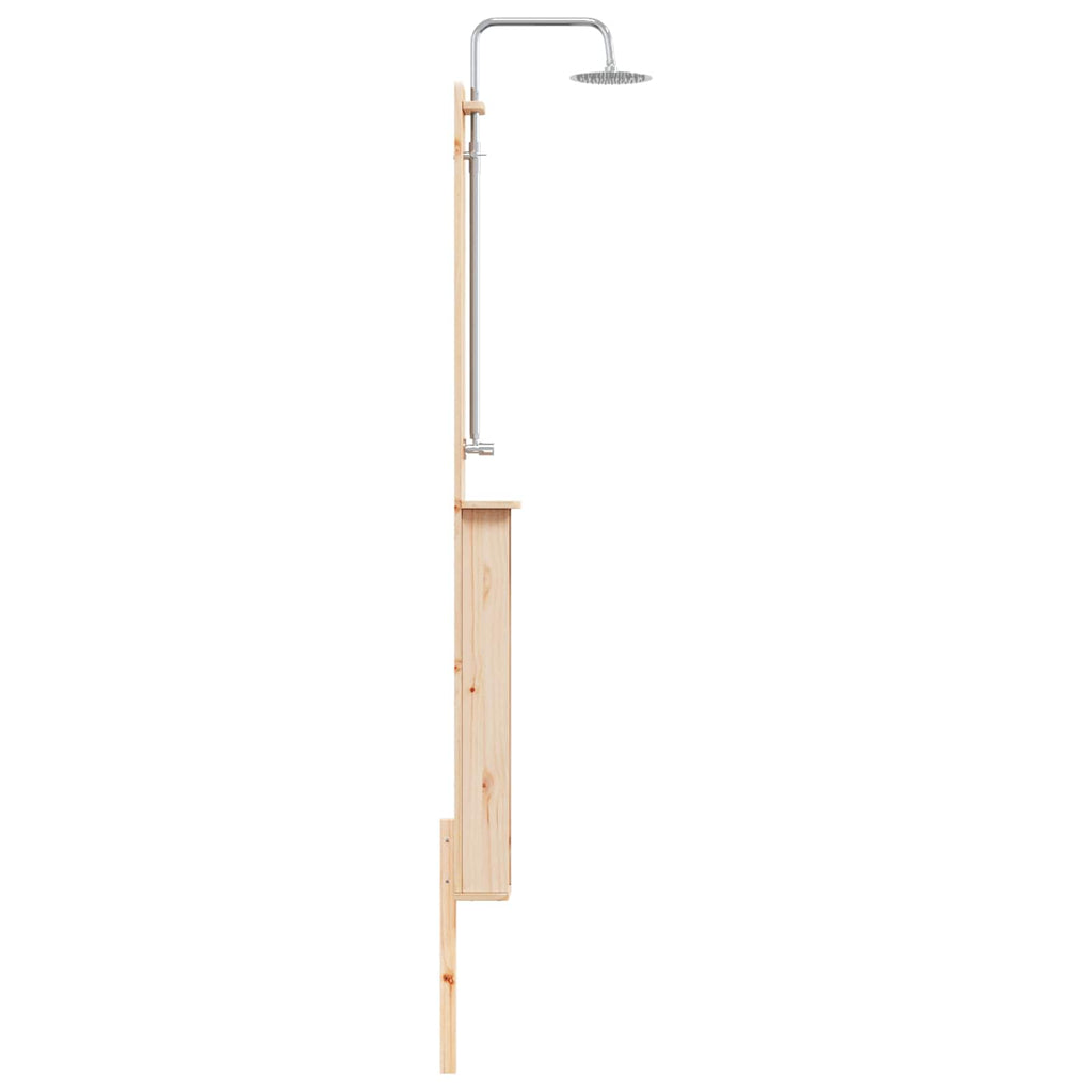 Ducha exterior Ajustable Natural 24 x 19 x 246 cm