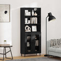 Aparador alto Roble Negro 69,5 x 34 x 180 cm