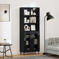 Aparador alto Roble Negro 69,5 x 34 x 180 cm