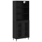 Aparador alto Roble Negro 69,5 x 34 x 180 cm