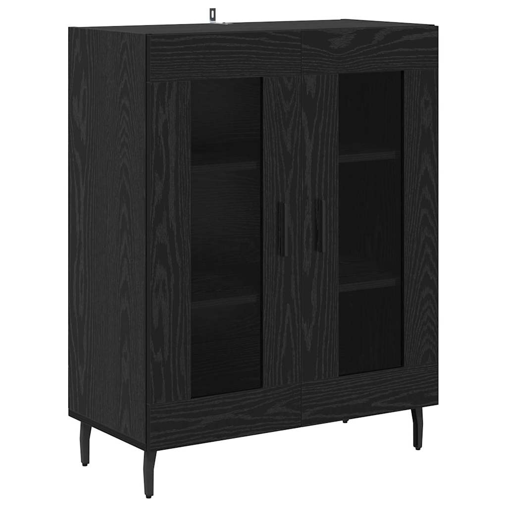 Aparador alto Roble Negro 69,5 x 34 x 180 cm