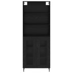 Aparador alto Roble Negro 69,5 x 34 x 180 cm