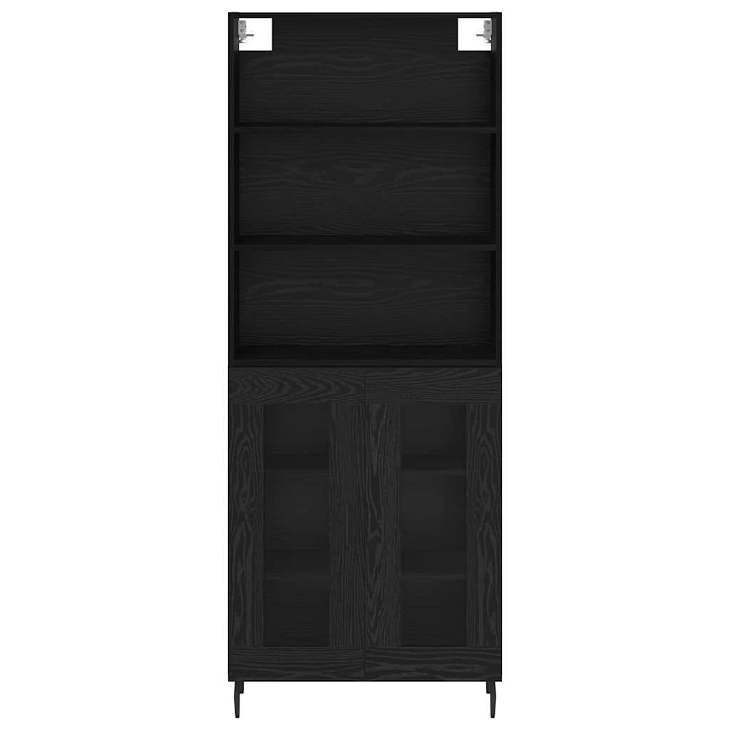 Aparador alto Roble Negro 69,5 x 34 x 180 cm