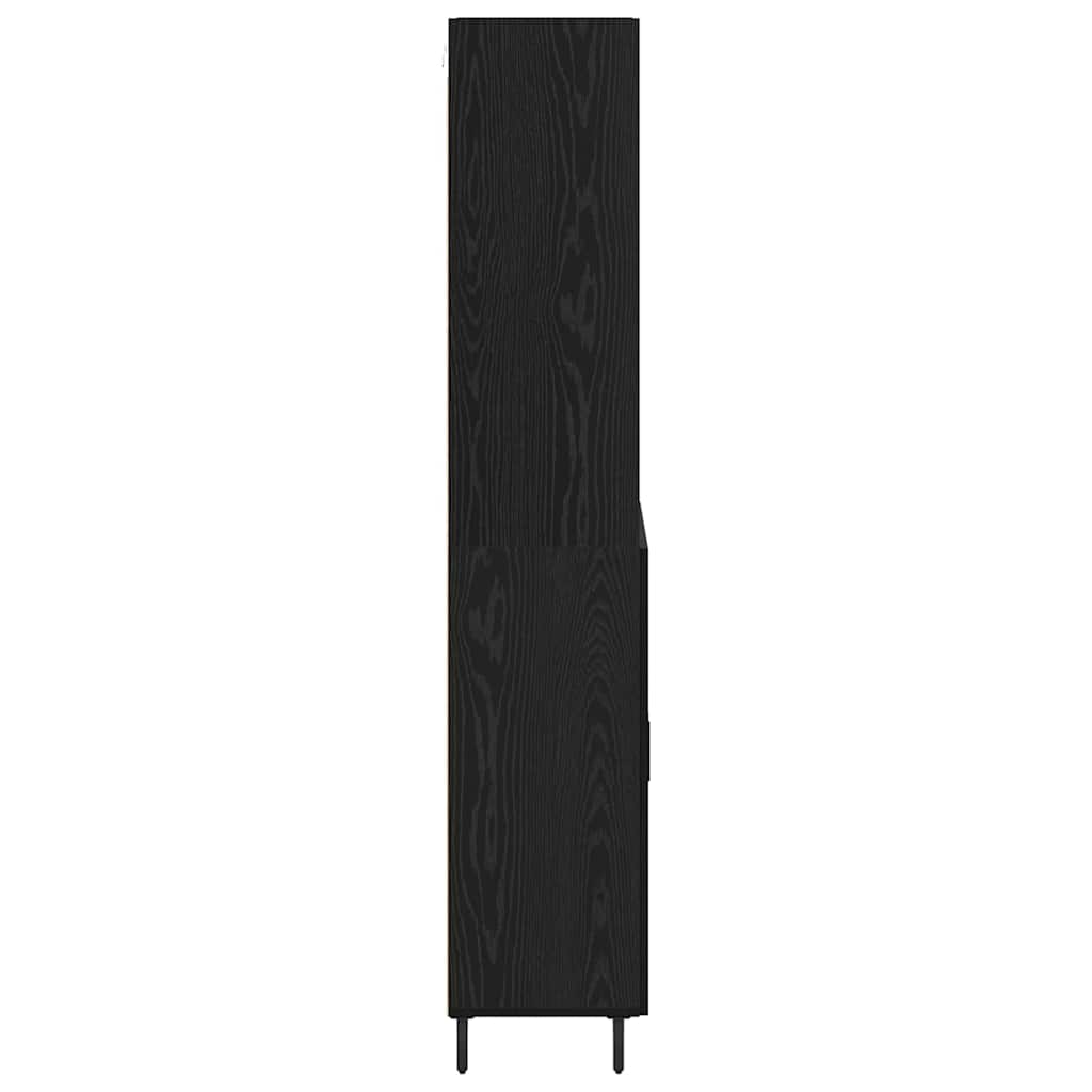 Aparador alto Roble Negro 69,5 x 34 x 180 cm
