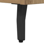 Aparador alto 2 pcs Madera envejecida