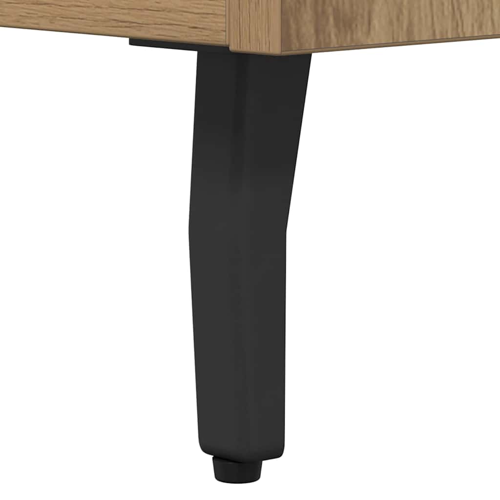 Aparador alto 2 pcs Madera envejecida