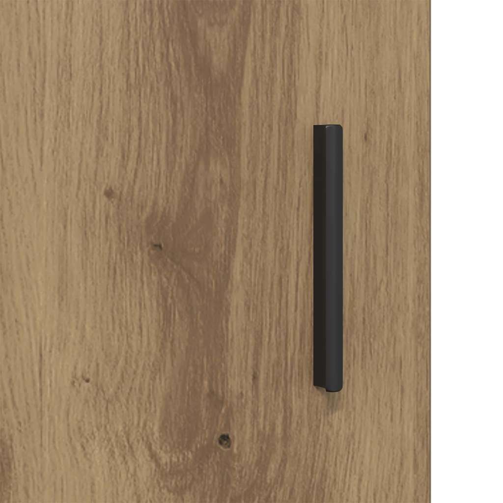 Aparador alto 2 pcs Madera envejecida