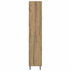 Aparador alto 2 pcs Madera envejecida