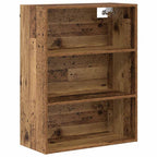 Aparador alto 2 pcs Madera vieja Madera de ingeniería