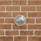 Rejillas de ventilación de aire 2 pcs Plateado 100 mm
