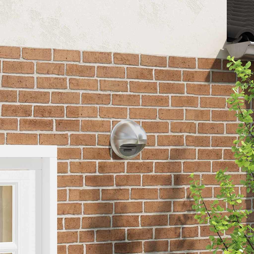 Air Vent Grilles 2 pcs Silver 100 mm