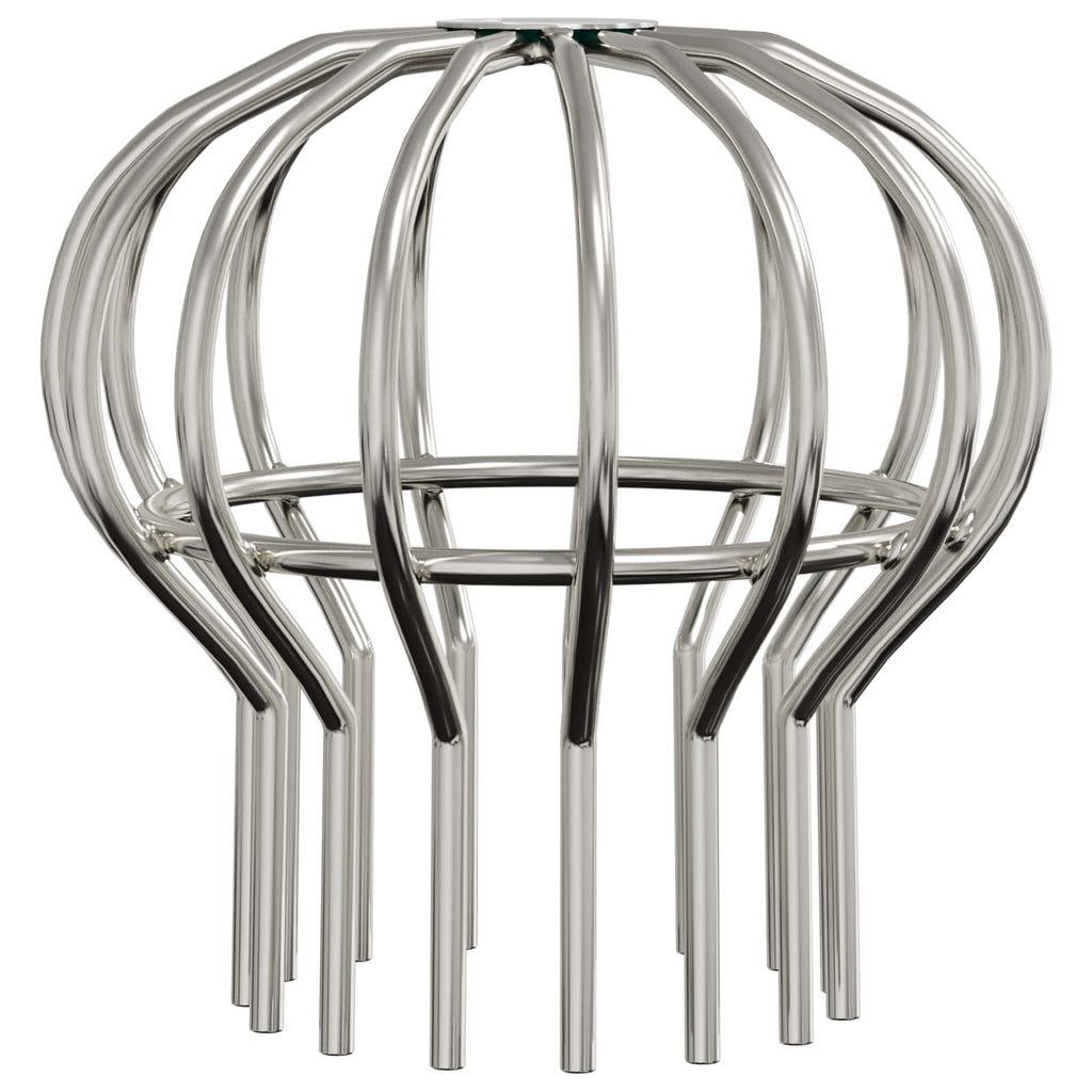 Protector para Hojas de Canalón 2 pcs Plateado 110 mm