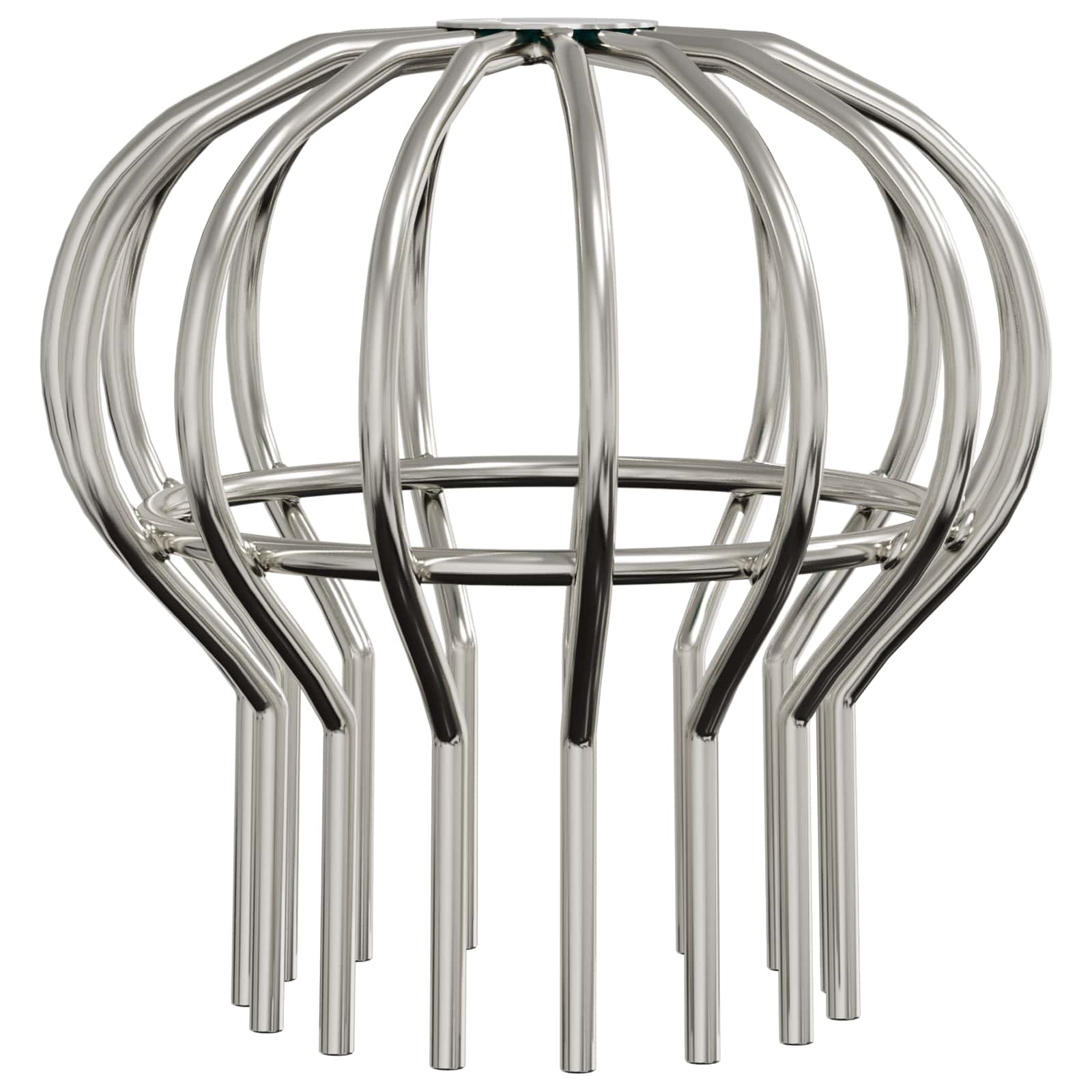 Protector para Hojas de Canalón 2 pcs Plateado 110 mm
