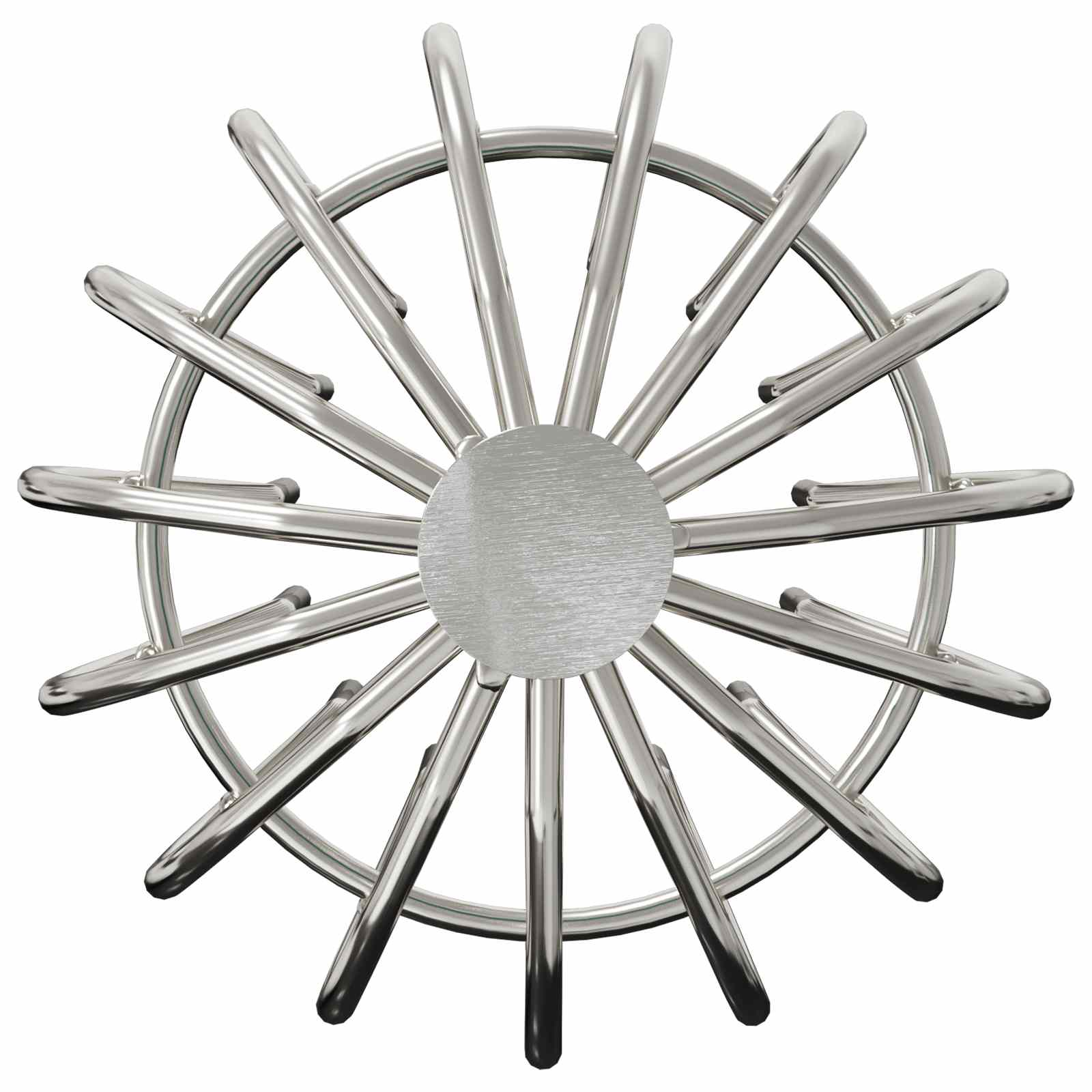 Protector para Hojas de Canalón 2 pcs Plateado 110 mm