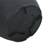 Maceta Redonda para Flores 24 pcs Negro Ø 22 x 18 cm Plástico