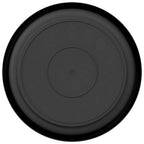 Bandeja Redonda para Flores 24 pcs Negro Ø 14 x 2 cm Plástico