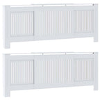 Cubierta de Radiador 2 pcs 205 x 20,5 x 81,5cm