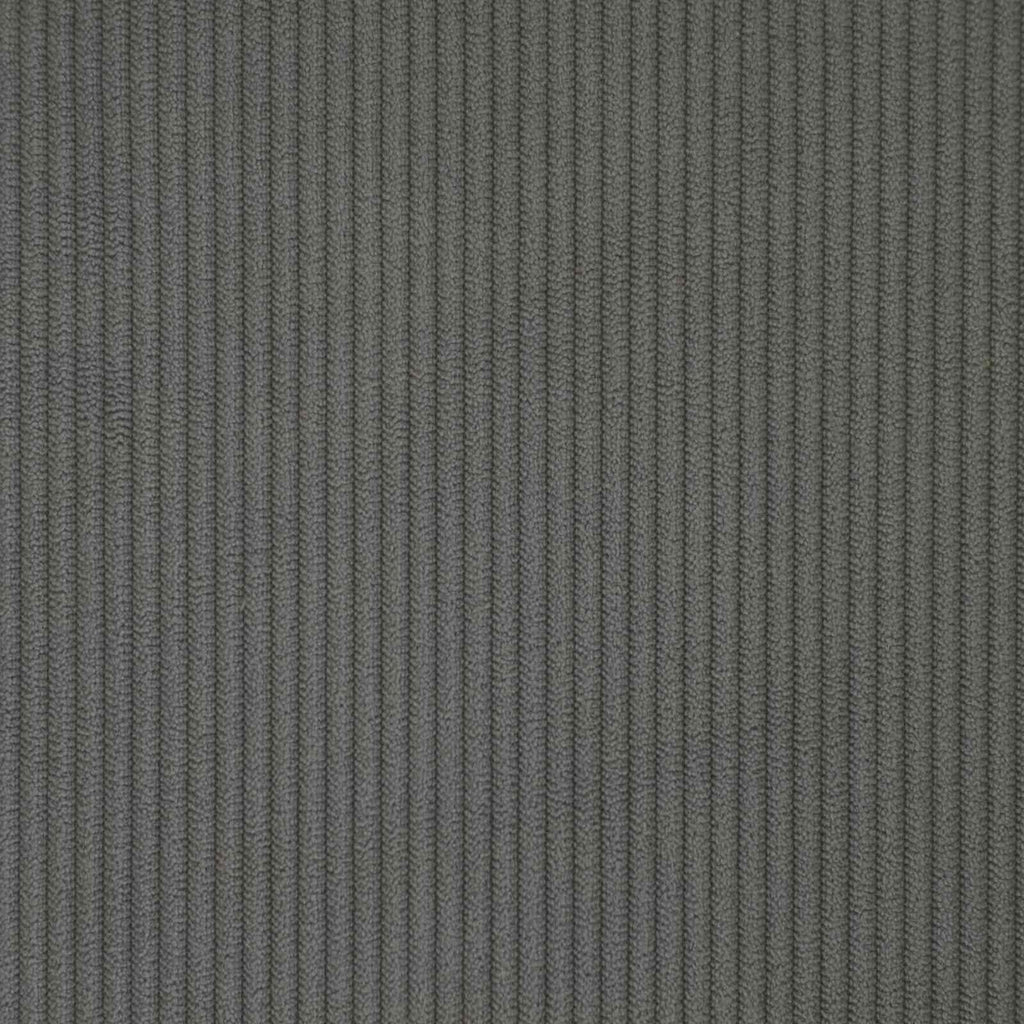 Chaise Lounge con Falda 3 pcs Gris oscuro Tela de Pana