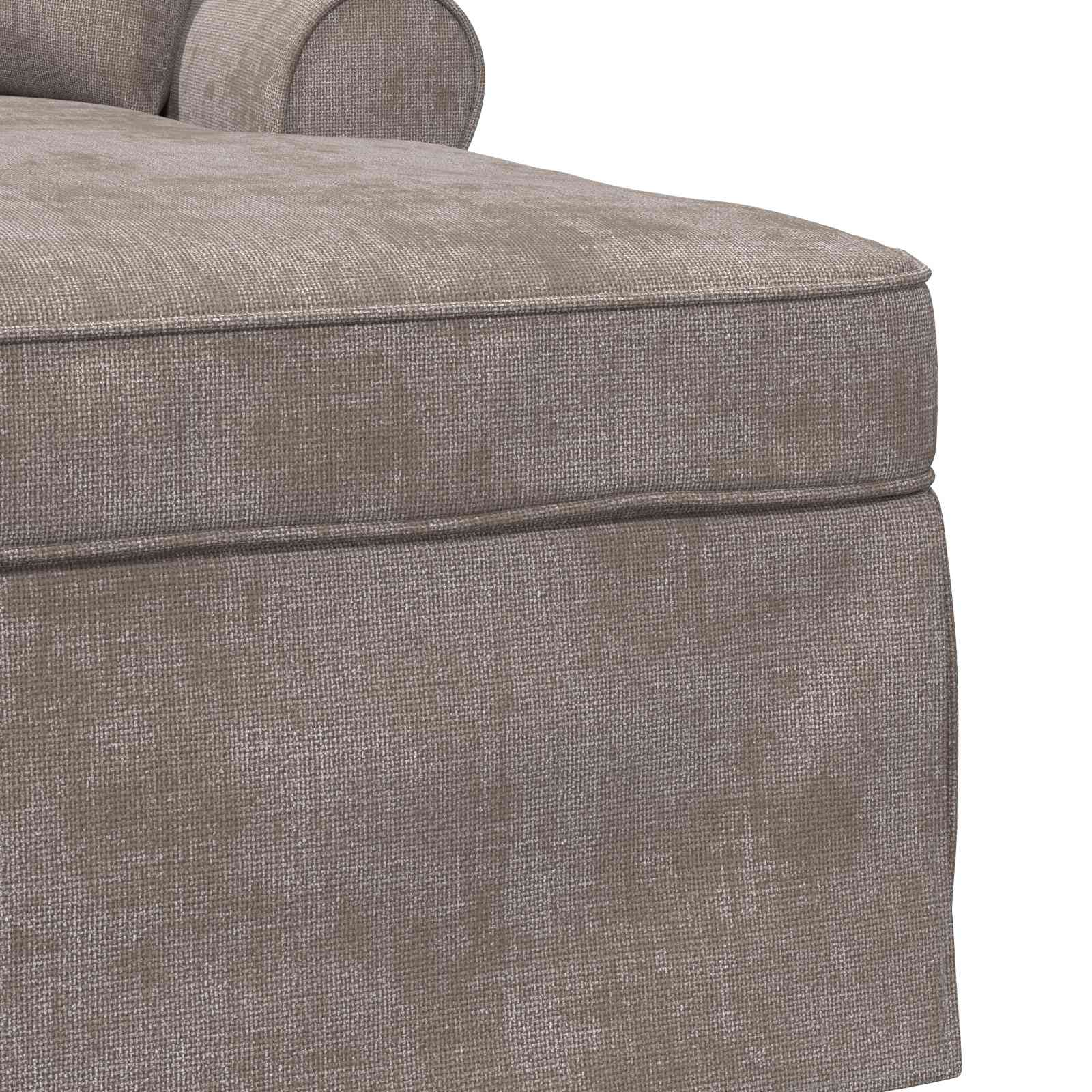 Chaise Lounge con Falda con cojín Arena 157 x 91 x 91 cm ARES