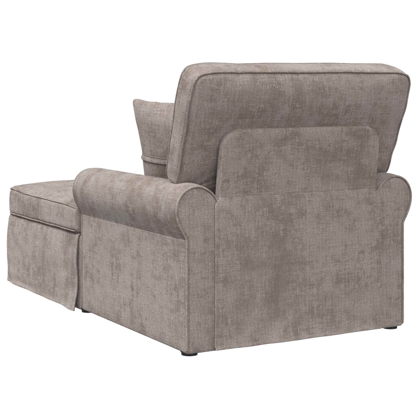 Chaise Lounge con Falda con cojín Arena 157 x 91 x 91 cm ARES