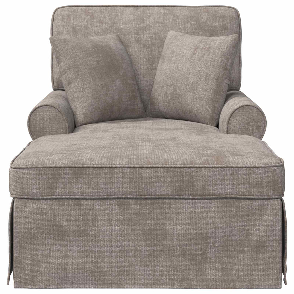Chaise Lounge con Falda con cojín Arena 157 x 91 x 91 cm ARES