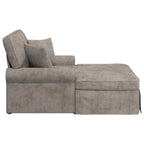 Chaise Lounge con Falda con cojín Arena 157 x 91 x 91 cm ARES