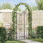 Smooth Black Garden Arch 115 x 37 x 226 cm