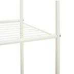 Perchero para ropa con estante con rueda 80 x 53 x 156 cm