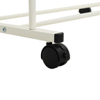 Perchero para ropa con estante con rueda 80 x 53 x 156 cm