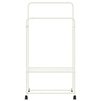 Perchero para ropa con estante con rueda 80 x 53 x 156 cm