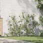 Garden Fence 3 pcs Black 110 x 40 cm Steel