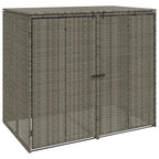 Caixa de Areia Caixa 2 unidades Cinzento 130 x 80 x 115 cm Polietileno