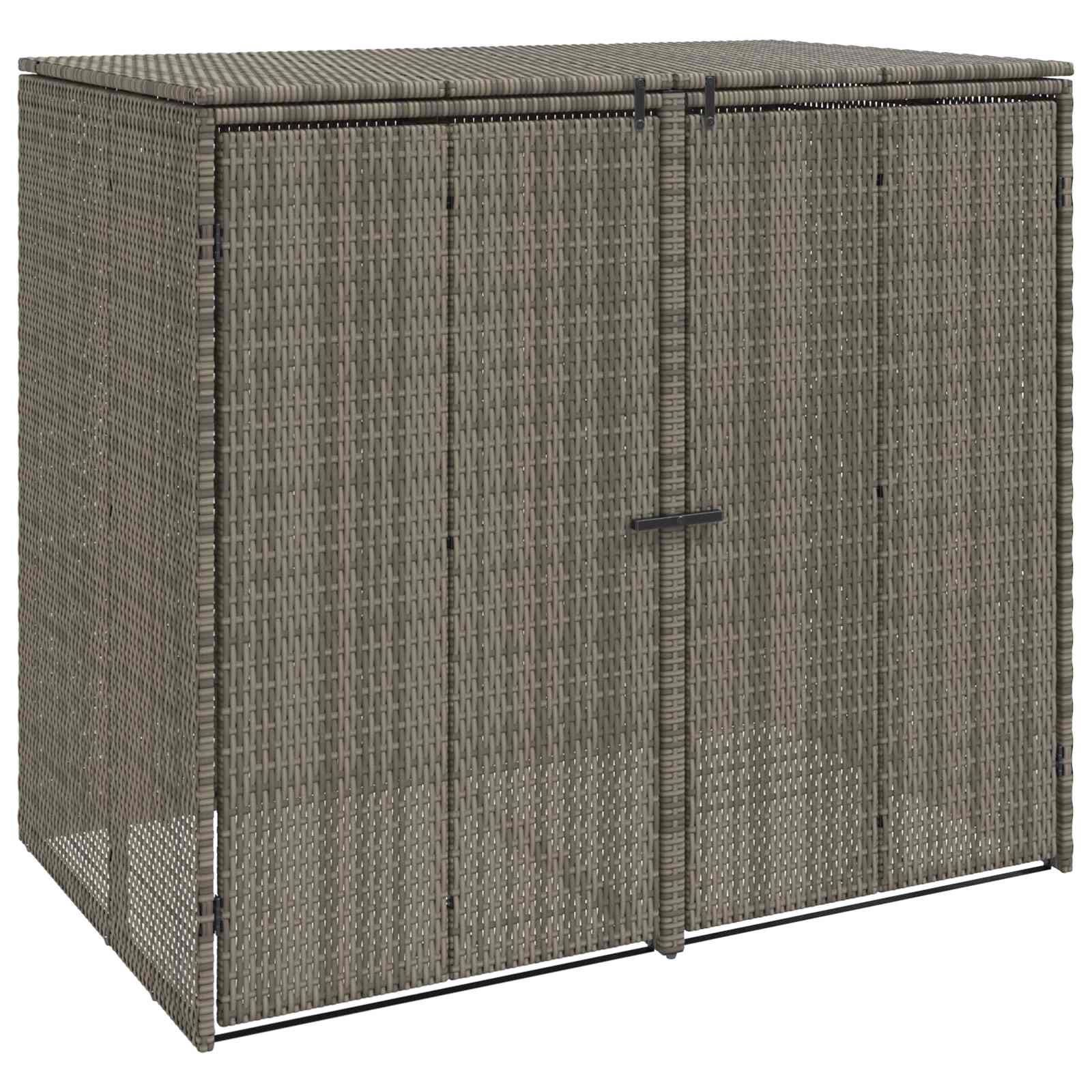 Caixa de Areia Caixa 2 unidades Cinzento 130 x 80 x 115 cm Polietileno