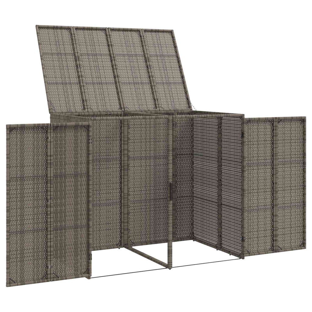 Caixa de Areia Caixa 2 unidades Cinzento 130 x 80 x 115 cm Polietileno