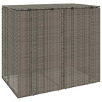 Caixa de Areia Caixa 2 unidades Cinzento 130 x 80 x 115 cm Polietileno