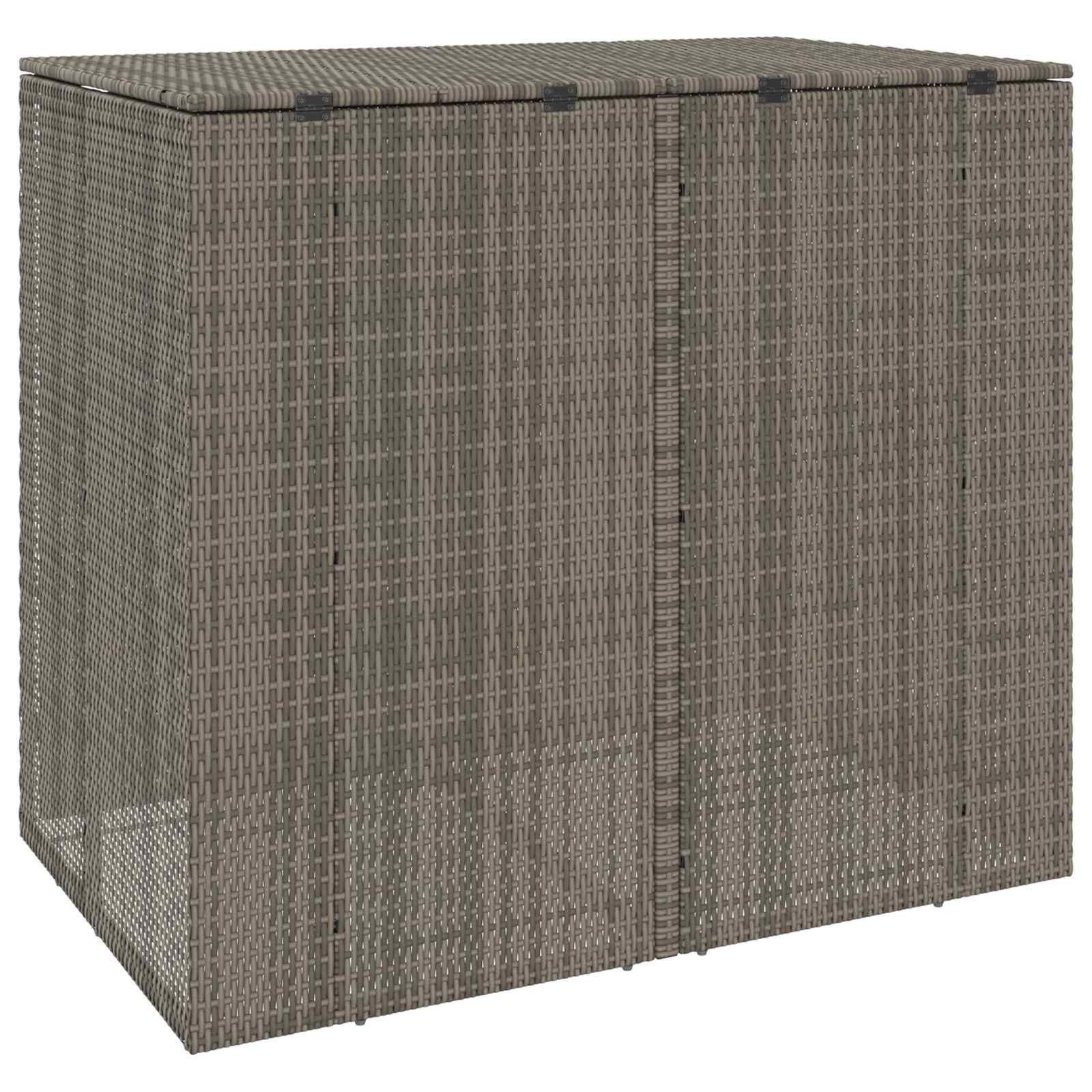 Caixa de Areia Caixa 2 unidades Cinzento 130 x 80 x 115 cm Polietileno