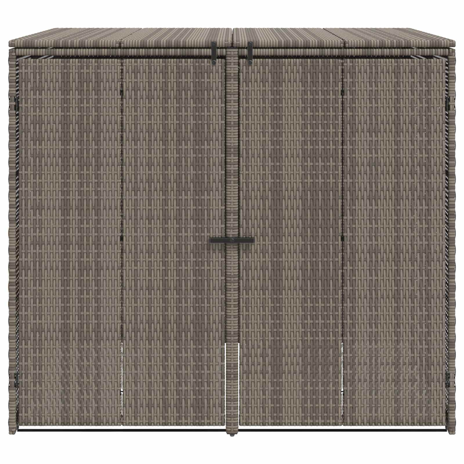 Caixa de Areia Caixa 2 unidades Cinzento 130 x 80 x 115 cm Polietileno