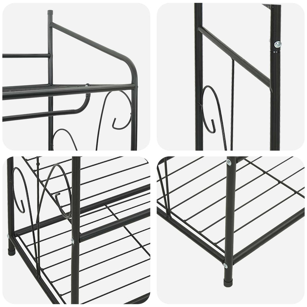 Armario Abierto Liso 2 pcs 78 x 36 x 158 cm