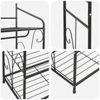 Armario Abierto Liso 2 pcs 78 x 36 x 158 cm