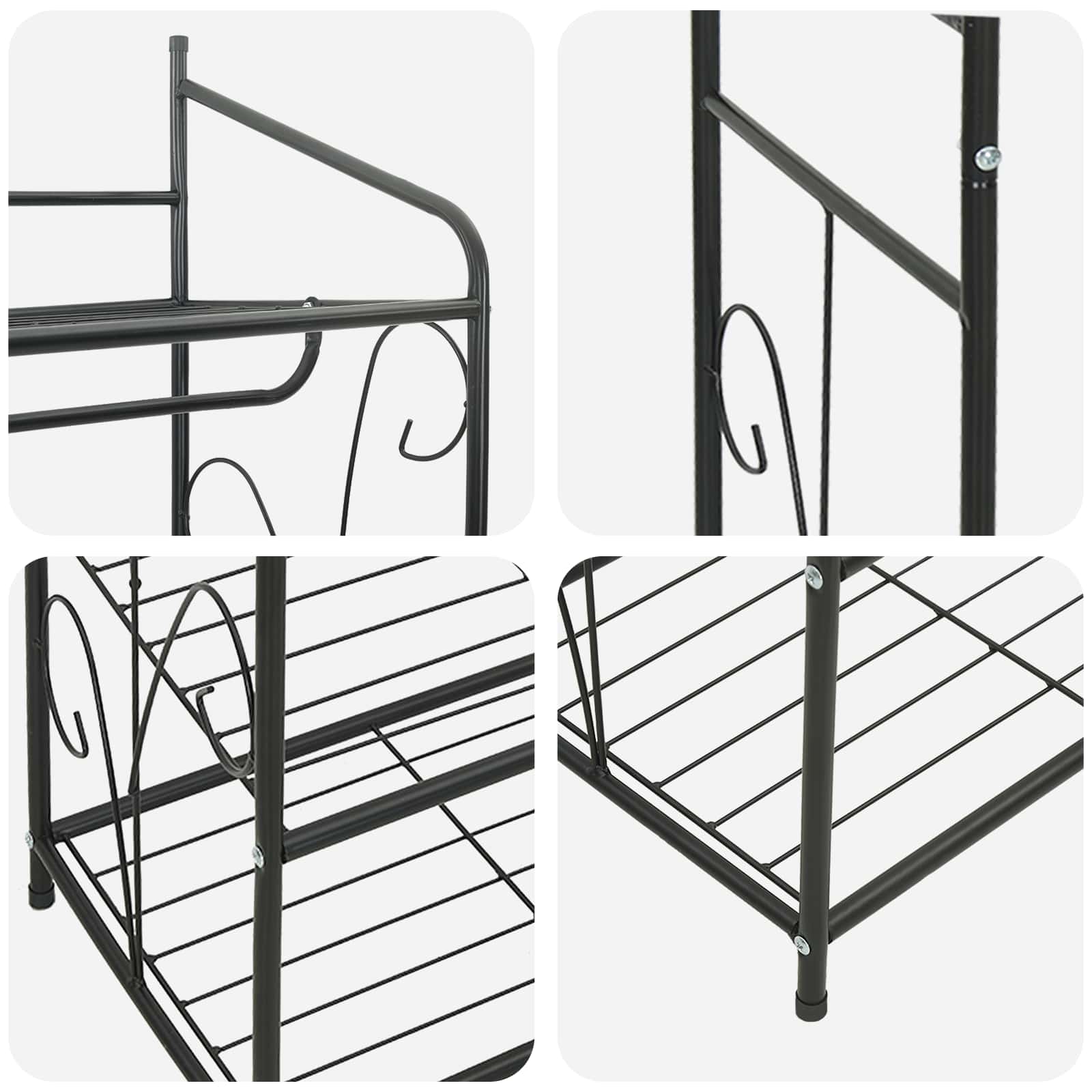 Armario Abierto Liso 2 pcs 78 x 36 x 158 cm