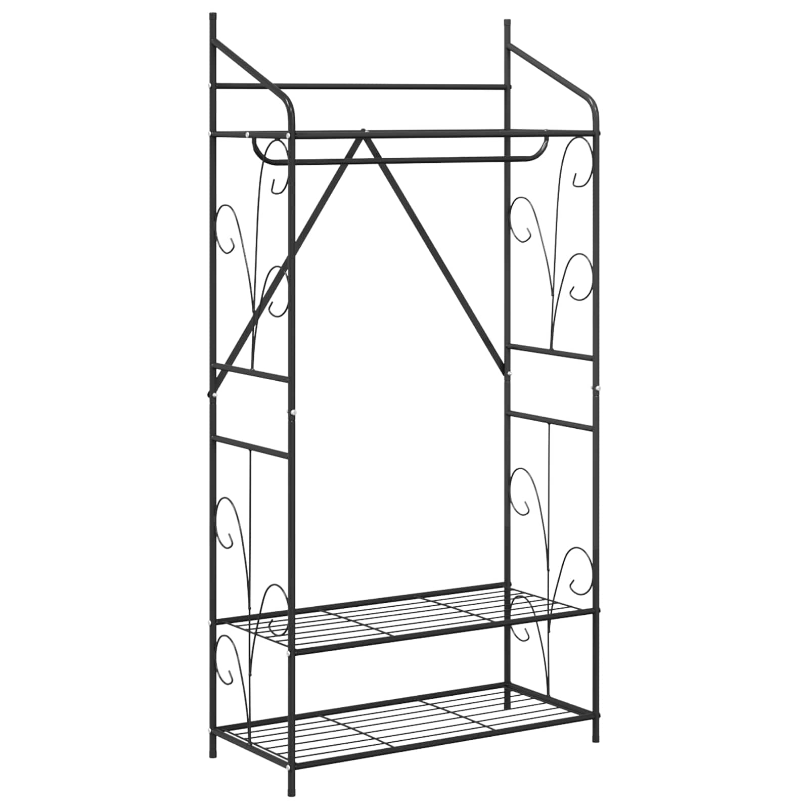 Armario Abierto Liso 2 pcs 78 x 36 x 158 cm