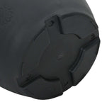Macetas 24 pcs Negro Ø 22 x 18 cm Plástico
