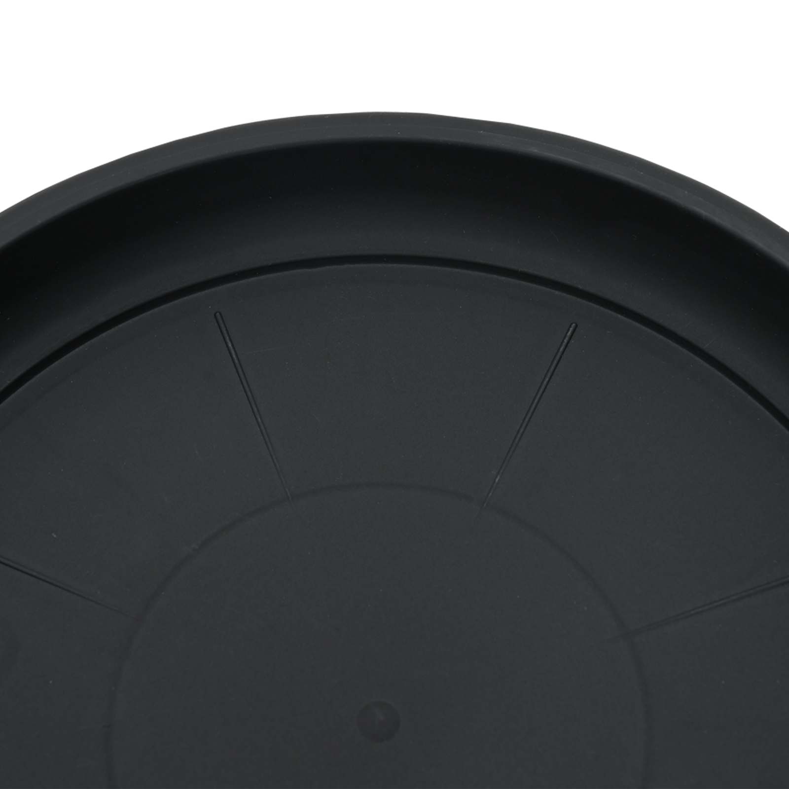 Macetas 24 pcs Negro Ø 22 x 18 cm Plástico