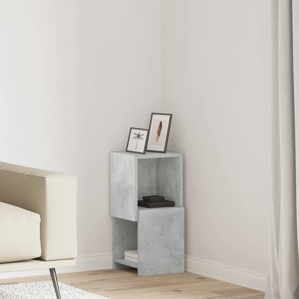 25.5x25x102cm Engineered Wood Corner Cabinet