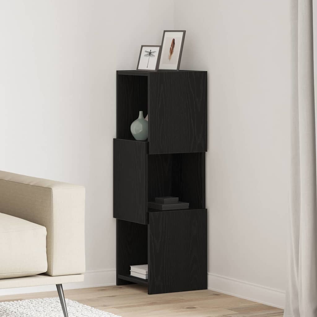 25.5x25x102cm Engineered Wood Corner Cabinet