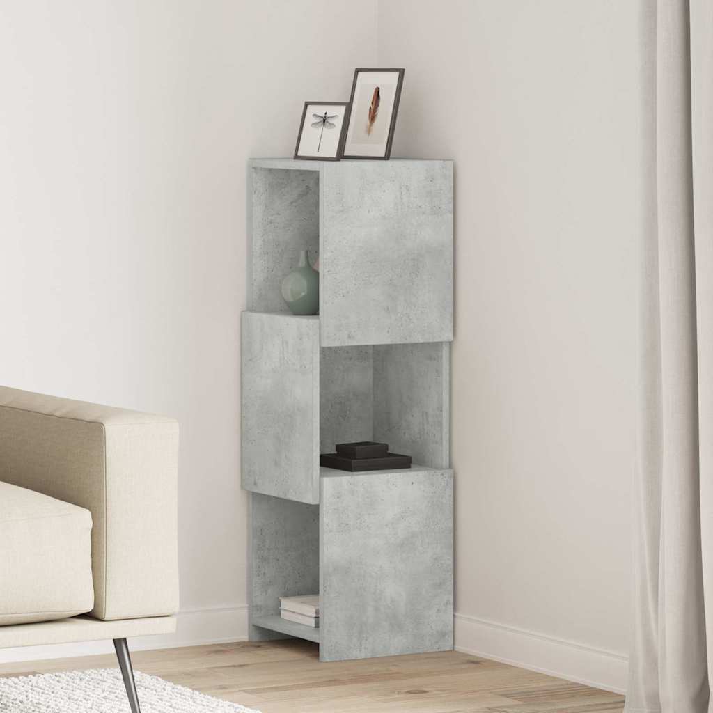 25.5x25x102cm Engineered Wood Corner Cabinet