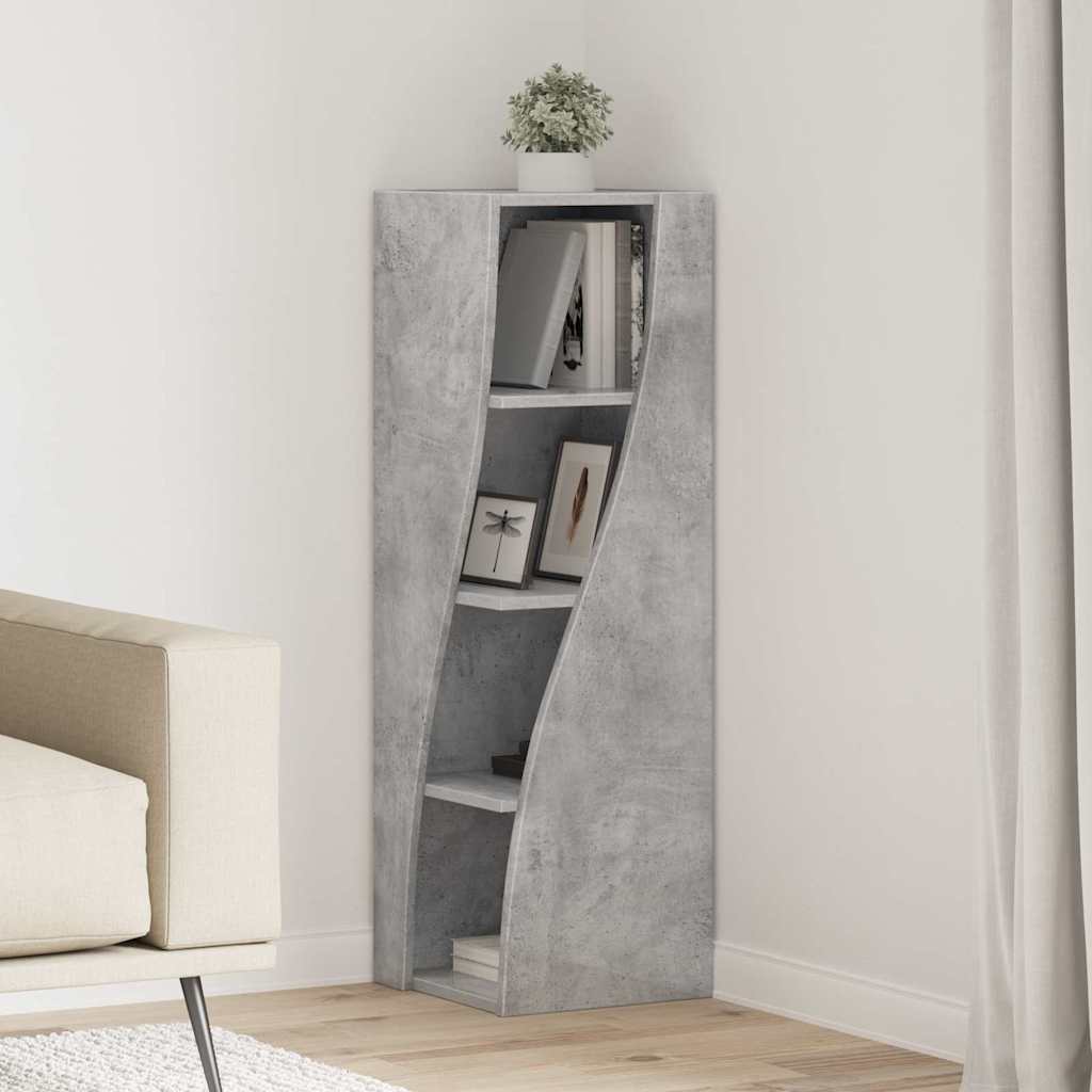 25.5x25x102cm Engineered Wood Corner Cabinet