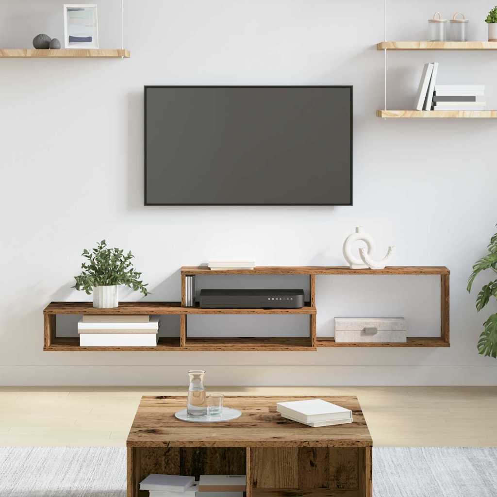 SoportedeTVdepared 120x25x28,5cm Madera contrachapada