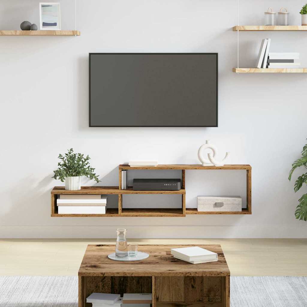 SoportedeTVdepared 120x25x28,5cm Madera contrachapada