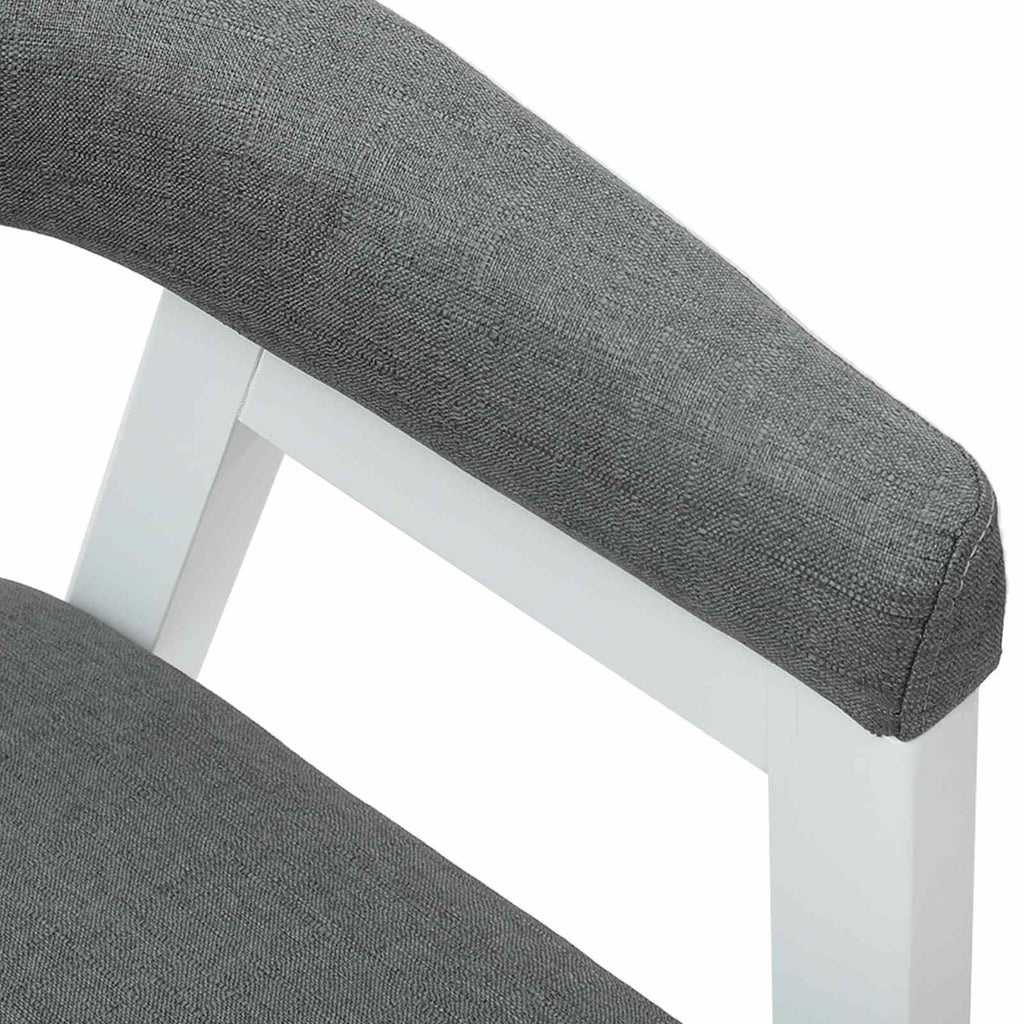 Sillas de comedor 2 pcs 54 x 57 x 73 cm Madera de Caucho Sólido